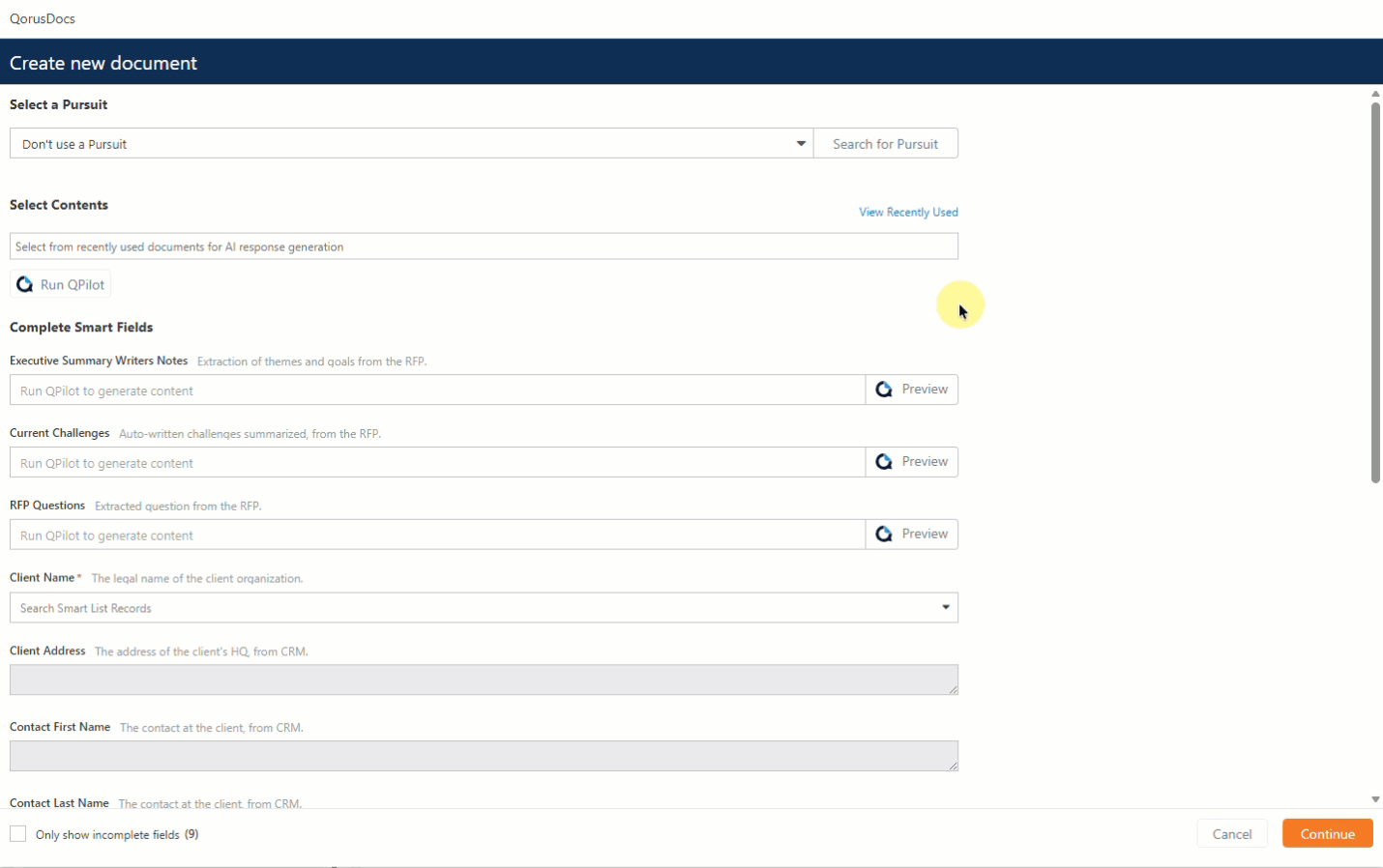Smart Templates - Recently Used.gif