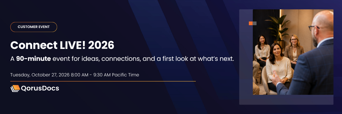 Connect LIVE! 2026 featured event